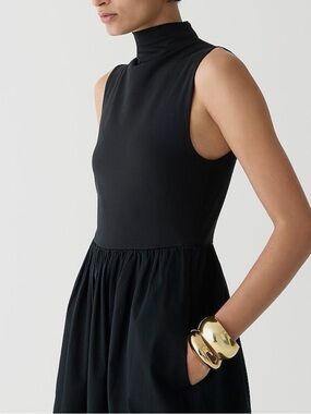 J.Crew Mockneck Midi Dress